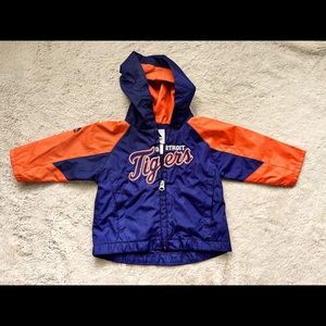 Deteoit Tigers Wind Breaker || Size 6/9 months.